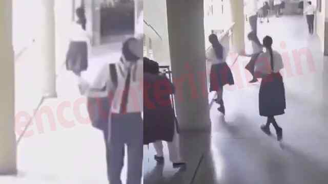 सोम ललित स्कूल की चौथी मंजिल से 10वीं कक्षा की छात्रा ने लगाई छलांग, देखें CCTV