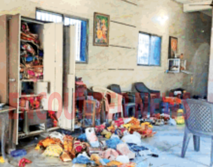 Jalandhar News: शीतला माता मंदिर में 1 लाख की नगदी, गहने और DVR लेकर चोर फरार
