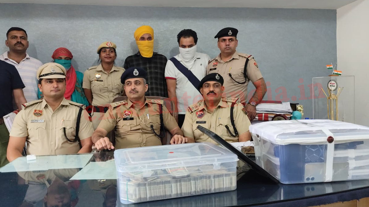 Haryana News: विदेश भेजने के नाम पर लोगों को ठगने वाले गिरोह का भंडाफोड़, देखें वीडियो