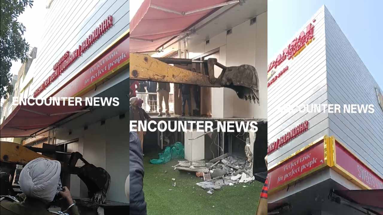 Jalandhar News: नगर निगम का Bansal Sweets पर चला पीला पंजा, देखें Live