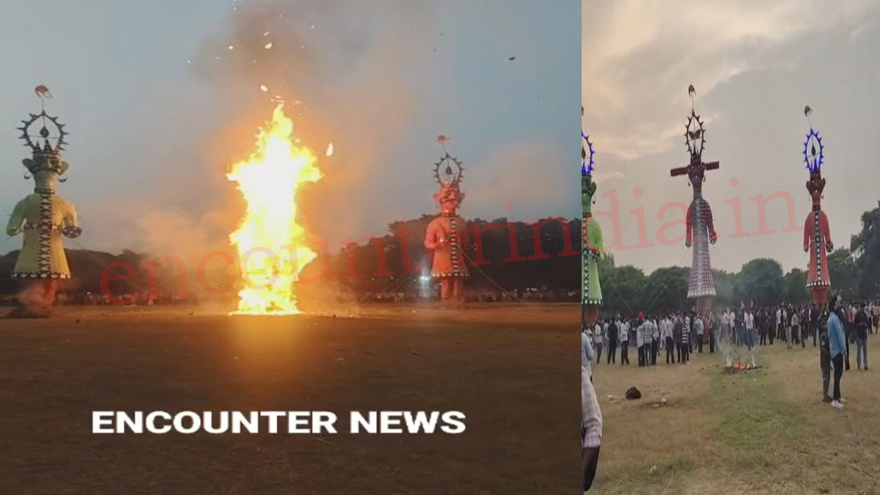 Jalandhar News: दशहरे पर्व पर उमड़ी भीड़, रावण, कुंभकरण, मेघनाथ का हुआ दहन, देखें Live