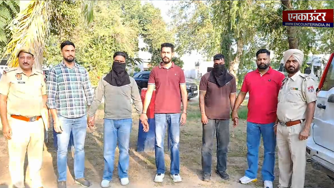 Punjab News: मेडिकल स्टोर पर फायरिंग मामले में जग्गू गैंग से 2 सदस्य हथियारों सहित गिरफ्तार, देखें वीडियो