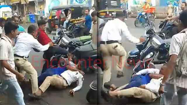 Mumbai News: ड्राइविंग लाइसेंस मांगने पर ड्यूटी पर तैनात ट्रैफिक पुलिसकर्मियों पर हमला