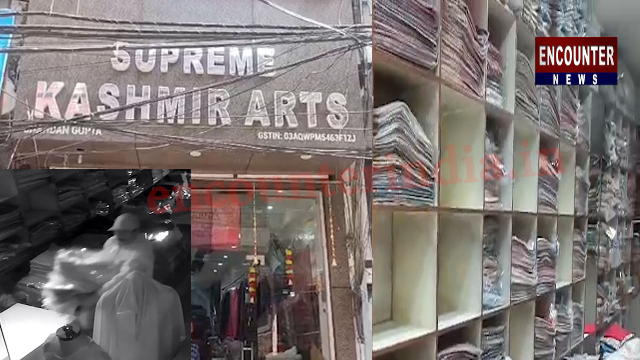 Punjab News: Supreme Kashmir Arts की दुकान को चोरों ने बनाया निशाना, टेंपो में लाखों का माल लेकर फरार, देखें CCTV