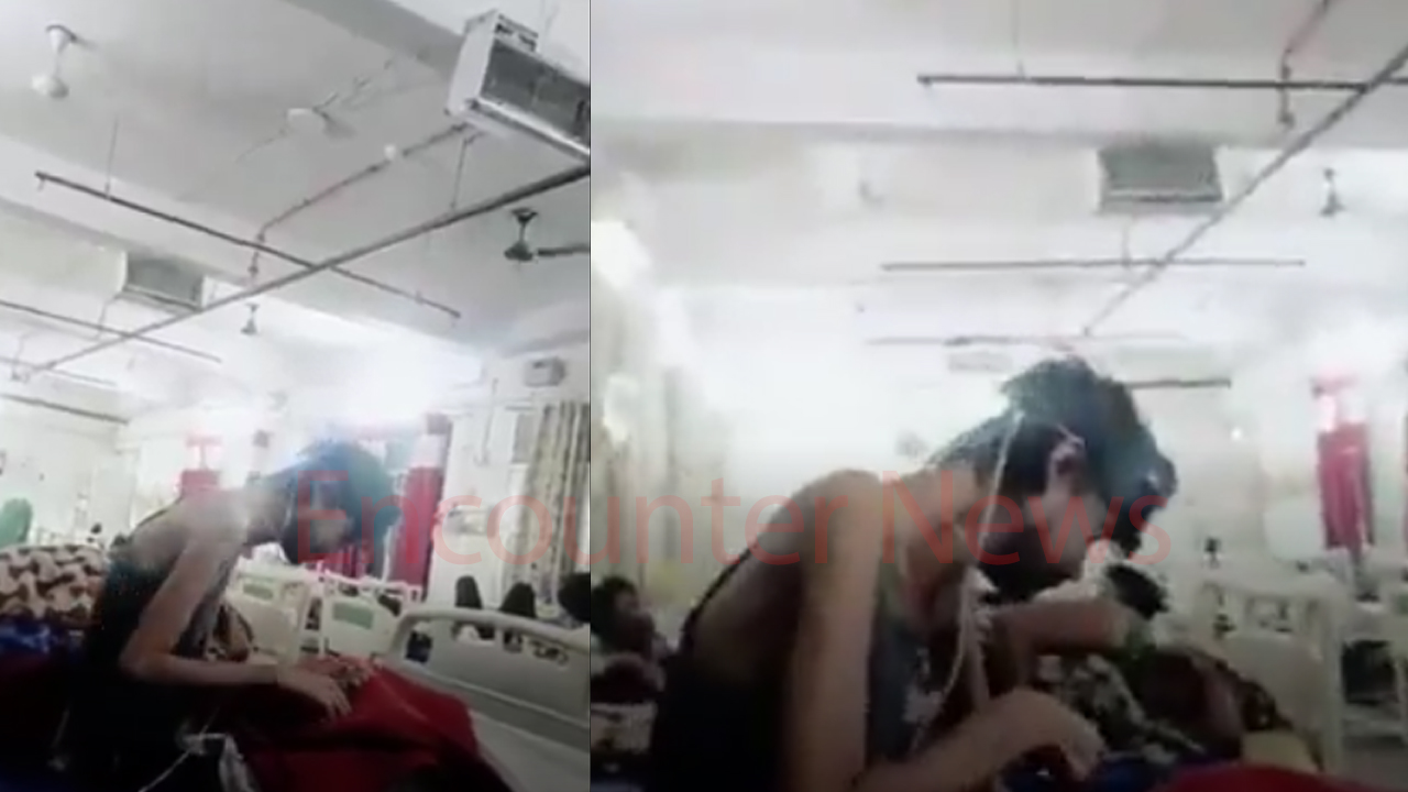 अस्पताल में मरीज बना डॉक्टर, खुद लगा रहा इंजेक्शन, वीडियो वायरल