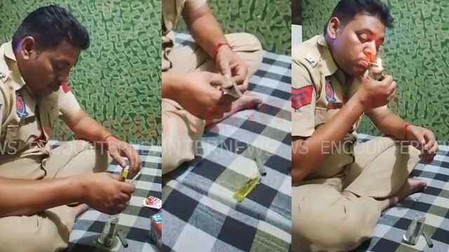 Punjab News: चिट्टे का सेवन करते पुलिस कर्मी की वीडियो वायरल, हुआ लाइन हाजिर, देखें वीडियो