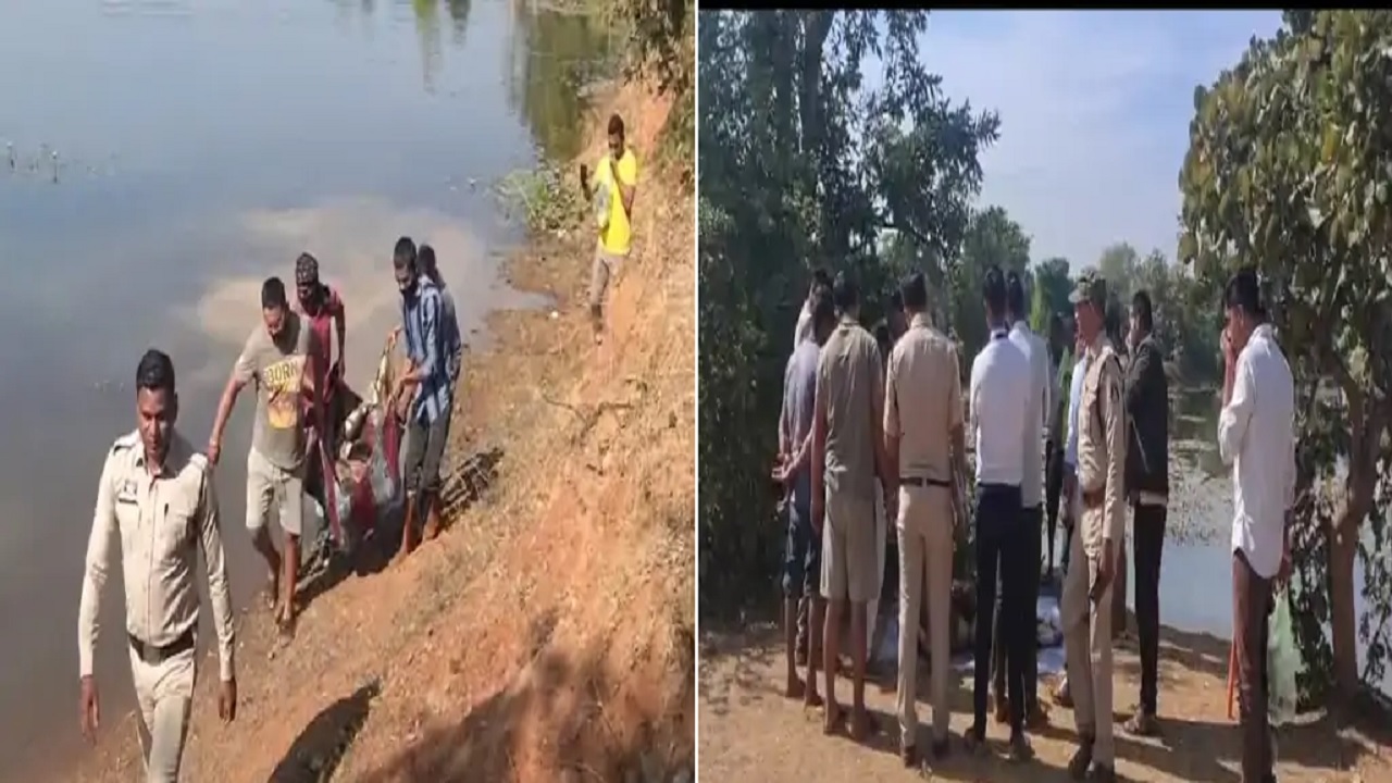 लापता युवक का तालाब से मिला शव, हत्या की आशंका