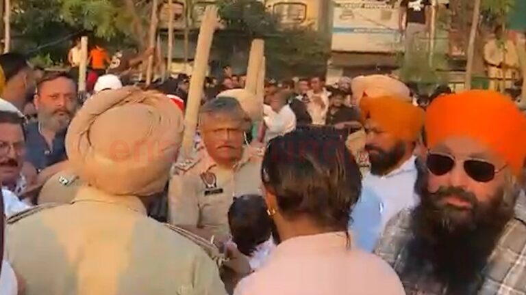 Jalandhar: दशहरे पर्व पर युवक का SHO से हुआ विवाद, निकाली गालियां, देखें वीडियो