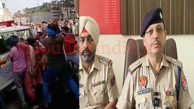 Punjab News: Police के सामने व्यक्ति को तलवारों से काटने के मामले में SP का बयान आया सामने, देखें वीडियो