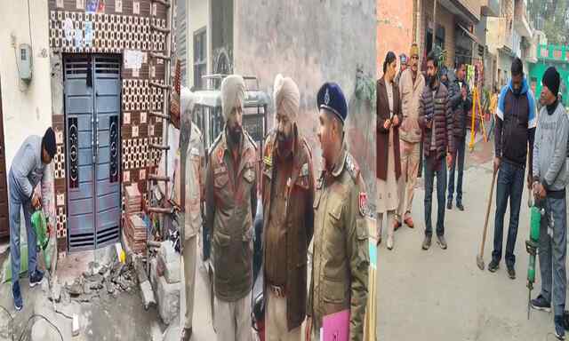 Jalandhar News: तस्कर के घर पर प्रशासन का चला पीला पंजा, कई मामले दर्ज, देखें Live