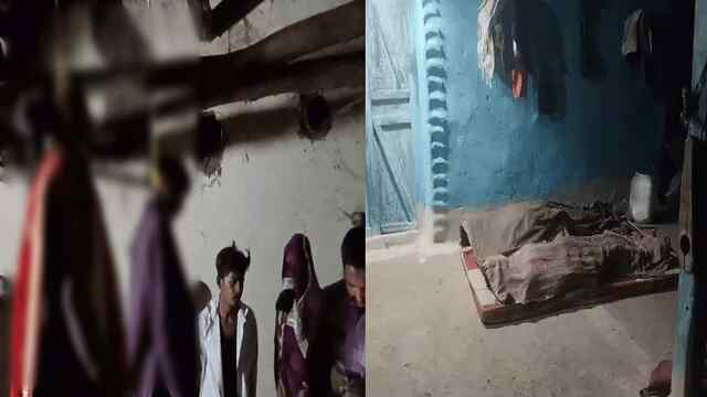 शादी के जोड़े में फंदे पर झूले पति-पत्नी, जांच में जुटी पुलिस