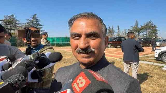 RDG विवाद पर सीएम Sukhu की दो टूक, भाजपा नेताओं को दी सलाह