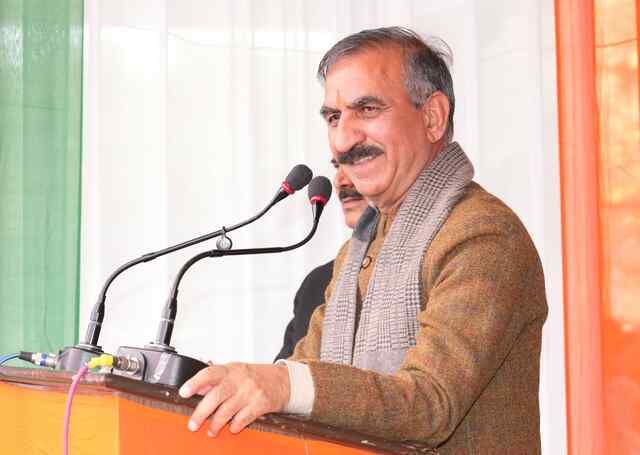 मुख्यमंत्री Sukhu बोले– पूर्व सैनिक और शहीद परिवार हमारी शान