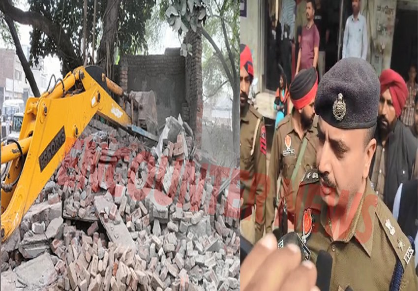 Punjab News: प्रदेश प्रधान Aman Arora के हलके में तस्कर पर कार्रवाई, चला बुलडोजर, देखें वीडियो
