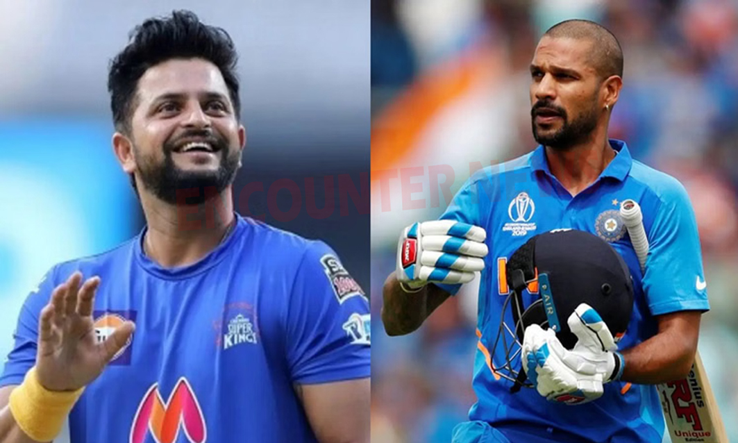 पूर्व भारतीय खिलाड़ी Suresh Raina और Shikhar Dhawan,के खिलाफ ED का एक्शन, करोड़ों की संपत्ति जब्त