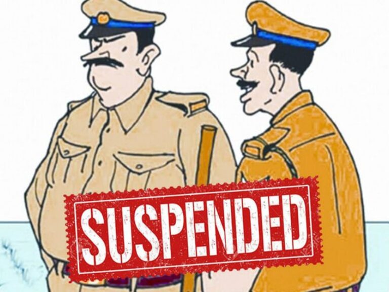 सुरक्षा ड्यूटी में लापरवाही बरतने वाले 11 पुलिसकर्मियों पर गिरी गाज