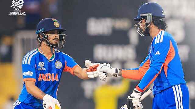 IND vs PAK T20 WC : भारत ने पाकिस्तान को दिया इतने रनों का लक्ष्य, अभिषेक-हार्दिक का नहीं खुला खाता