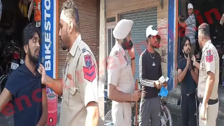 Punjab News: नवां कोर्ट के बाहर पुलिस को देखकर भाग रहे बाइक सवार 2 युवक काबू, देखें वीडियो