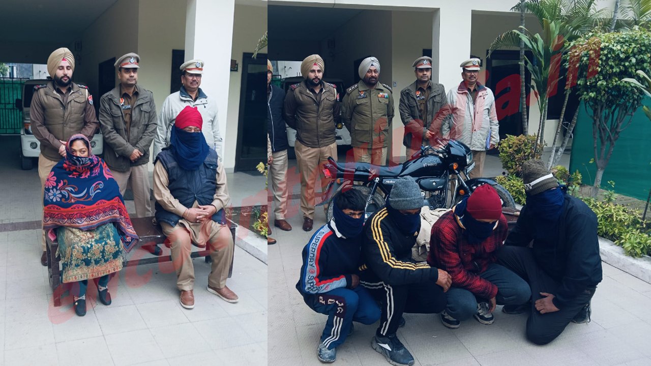 Jalandhar : मोबाइल फोन, वाहन व 5 किलो चूरा-पोस्त सहित तस्कर और लुटेरे गिरफ्तार, देखें वीडियो