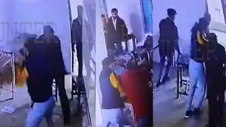 इस बात को लेकर 11वीं के छात्र ने टीचर पर चाकू से किया हमला, देखें CCTV