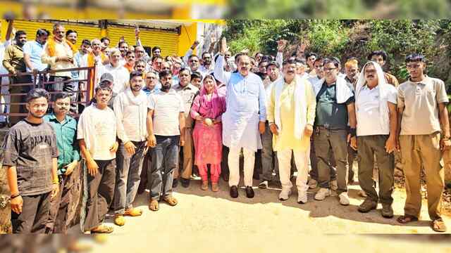 कुटलैहड़ में भाजपा की हुंकार, पूर्व विधायक ने साधा विधायक पर निशाना, बोले स्थानीय विधायक ने केवल अपना करवाया बिकास