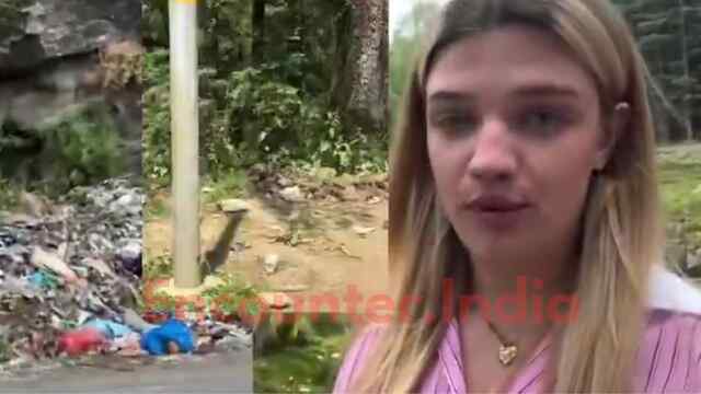 Shimla में विदेशी महिला पर्यटक ने गंदगी पर जताई नाराजगी, Video वायरल