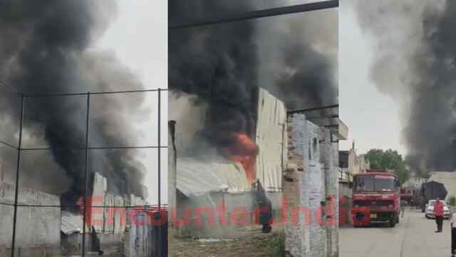 Jalandhar News: फैक्टरी में लगी आग, दूर-दूर तक फैला धुआं, देखें वीडियो