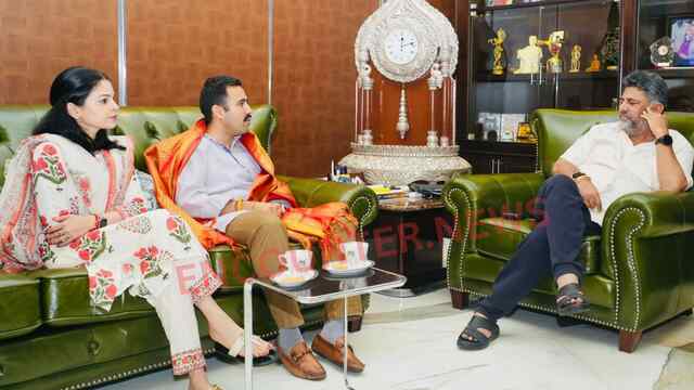 विक्रमादित्य सिंह ने कर्नाटक के मुख्यमंत्री एवं उप-मुख्यमंत्री से की भेंट, विकास और विभिन्न परियोजनाओं पर की चर्चा