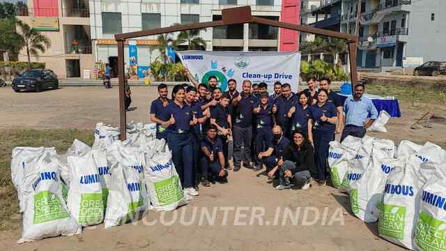 ल्यूमिनस ने ग्रीन ड्रीम फाउडेशन व नगर निगम बद्दी के साथ मिलकर चलाया स्वच्छता अभियान