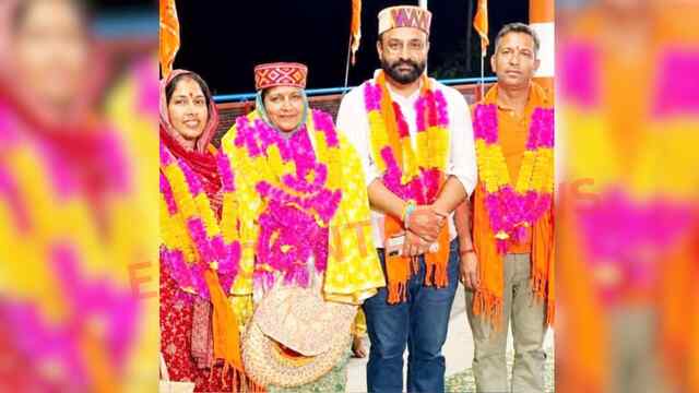 बंगाणा की सुकड़ियाल पंचायत की निर्वाचित प्रधान निर्मला देवी ने सभी पंचायतवासियों का जताया आभार