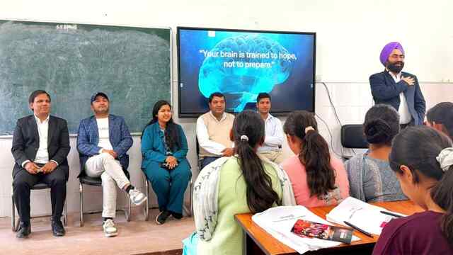 महाविद्यालय बंगाणा में आर्टिफिशियल इंटेलिजेंस विषय पर कार्यक्रम आयोजित