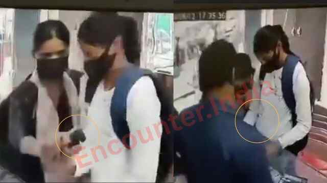 पेपर स्प्रे लेकर दो लड़कियां ज्वेलरी शॉप लूटने पहुंचीं, फिर दुकान में ही हो गईं लॉक, लोगों ने सिखाया सबक, देखें वीडियो