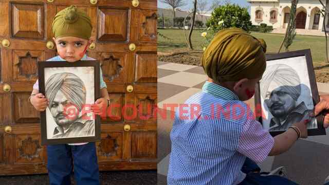 Punjab News: Sidhu Moosewala की तस्वीर से होली खेलते छोटे शुभ की Post Viral, लिखा भावुक संदेश