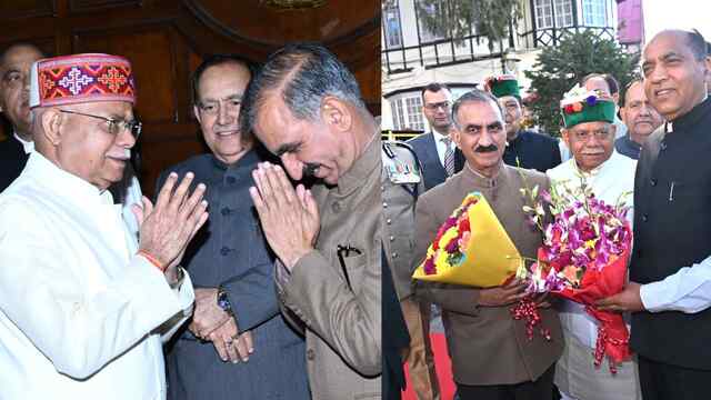 CM सुखविन्द्र सिंह सुक्खू ने राज्यपाल को भावनात्मक विदाई दी
