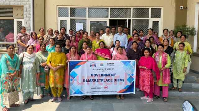 गाणा में डिजिटल मार्केटिंग और जेम पोर्टल पर एक दिवसीय प्रशिक्षण कार्यशाला आयोजित