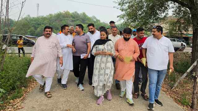 टक्का से शोभित गौतम के समर्थन में पहुंचीं,ऑल इंडिया यूथ कांग्रेस सचिव 