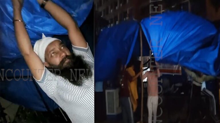 Punjab News: धरना लगाकर बैठे अध्यापकों का तेज आंधी में उड़ा टेंट, देखें वीडियो