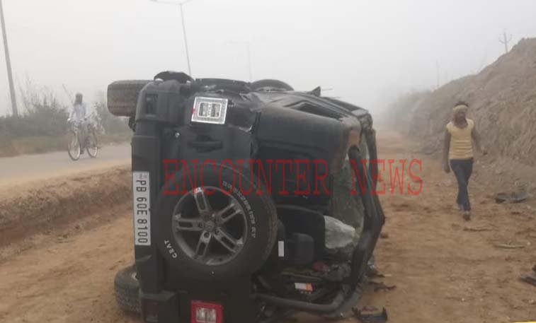 Punjab News: मंगेतर के साथ जा रहे Thar चालक की सड़क हादसे में हुई मौत, देखें वीडियो