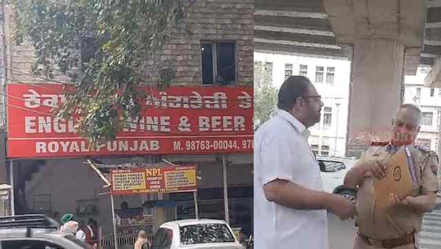 Punjab: Royal Wine Shop पर पुलिस की Raid, मचा हड़ंकप, देखें वीडियो