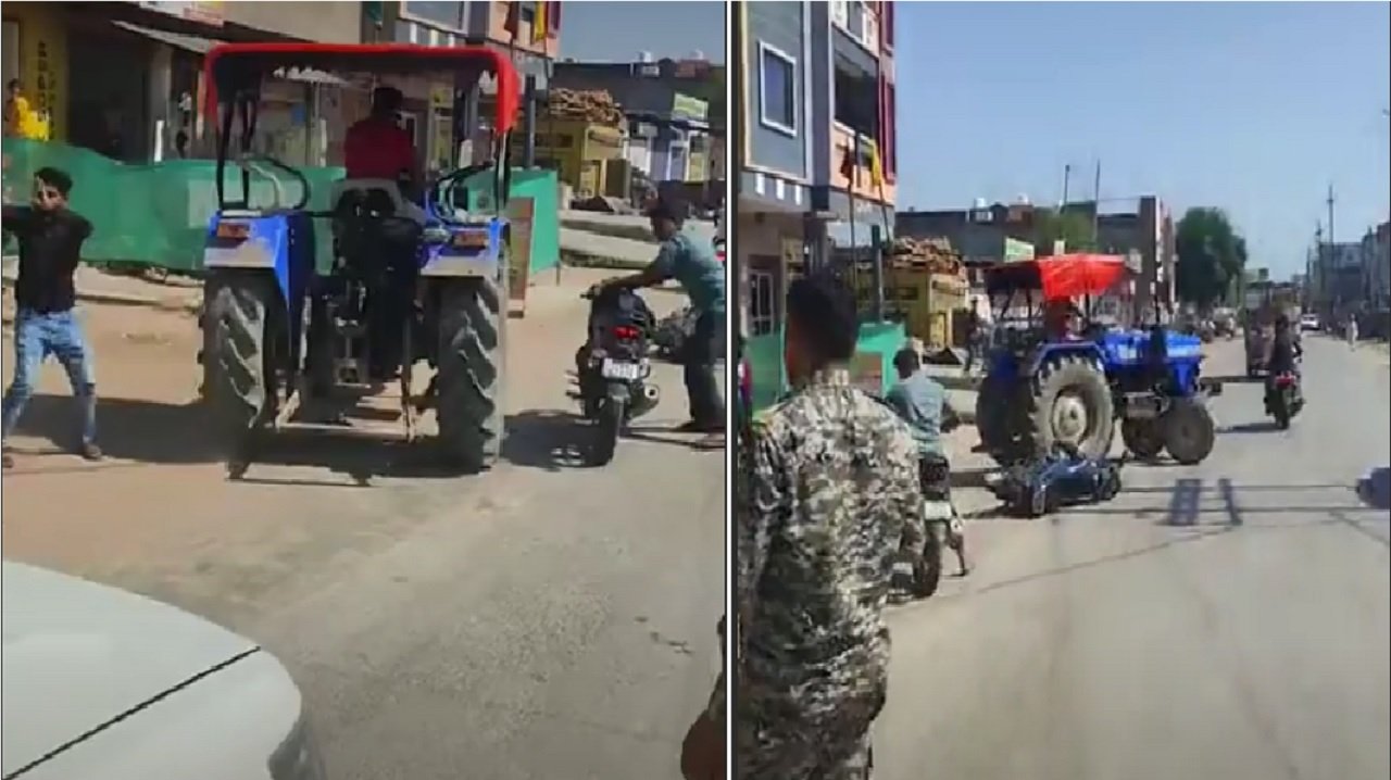 रेत माफिया की गुंडागर्दी, वनकर्मियों पर हमला कर ट्रैक्टर छुड़ाकर भागे रेत माफिया की गुंडागर्दी, वनकर्मियों पर हमला कर ट्रैक्टर छुड़ाकर भागे