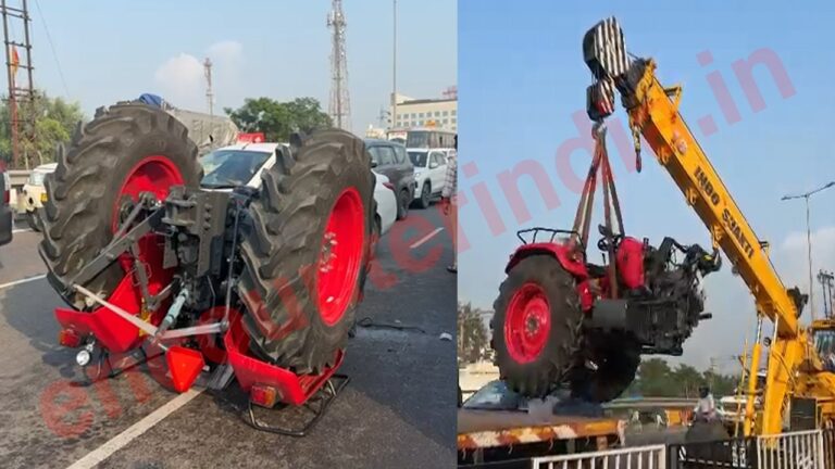 Jalandhar News: टैंकर से भीषण टक्कर में ट्रैक्टर के हुए 2 हिस्से, देखें वीडियो