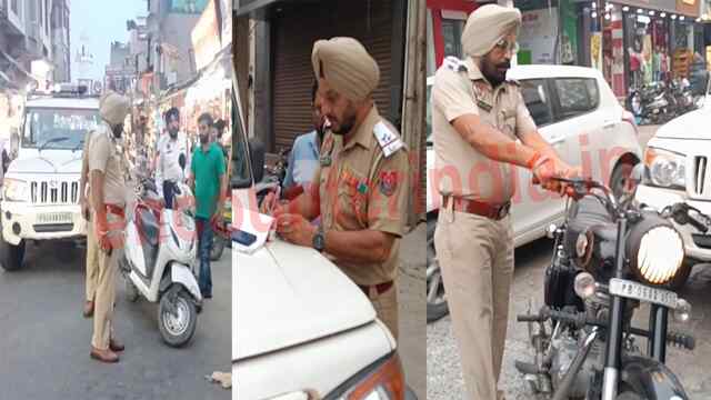 Punjab News: वाहनों और अवैध कब्जों को लेकर पुलिस की कार्रवाई, देखें वीडियो
