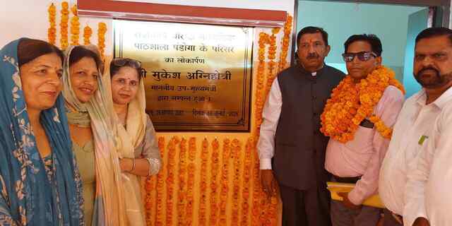 पंडोगा स्कूल में 90 लाख से बने नए भवन का लोकार्पण, पंडोगा-त्यूड़ी पुल का निर्माण अगले पांच माह में होगा पूरा: मुकेश अग्निहोत्री