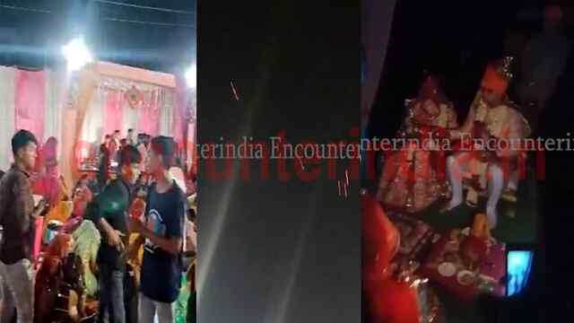 Blackout में शादी, ड्रोन अटैक से आसमान गूंजा तो बारातियों में मचा हड़कंप, देखें वीडियो Blackout में शादी, ड्रोन अटैक से आसमान गूंजा तो बारातियों में मचा हड़कंप, देखें वीडियो