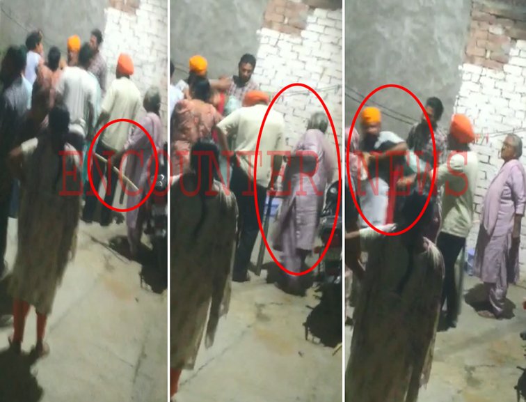 Punjab News: इंसानियत शर्मसार ! सरेआम बुजुर्ग ने महिला को डंडों से पीटा, वीडियो वायरल