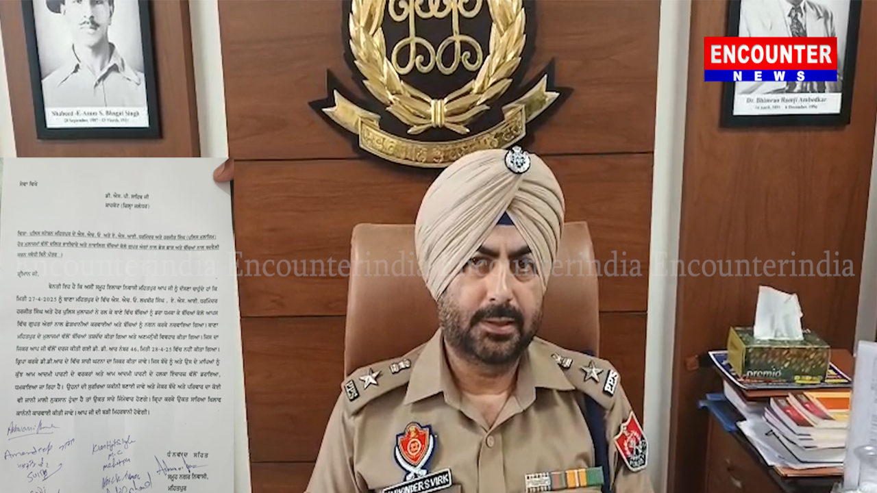 Jalandhar News: SHO व थानेदार को सस्पेंड करने के मामले में SSP Virk का आया बयान, देखें वीडियो