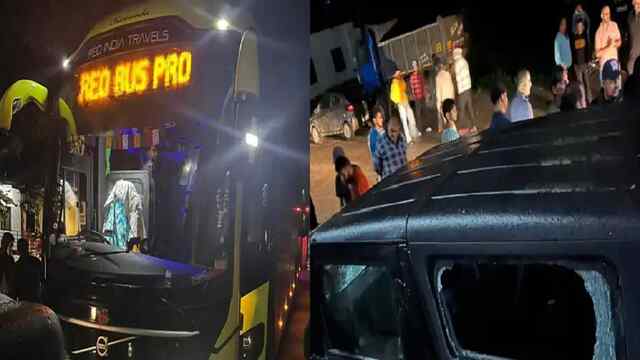 Thar सवार युवकों ने Volvo Bus के ड्राइवर-कंडक्टर पर चाकू से किया हमला, बना दहशत का माहौल