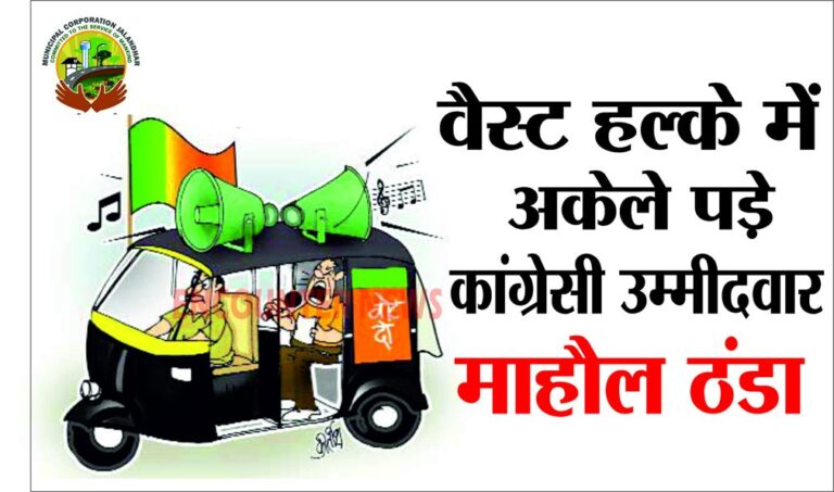 Jalandhar निगम चुनावः वेस्ट हल्के में कांग्रेस उम्मीदवारों का ठंडा हुआ जोश, फीके पड़े हौंसले, जानें वजह