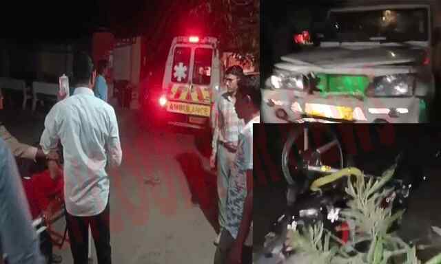 तेज रफ्तार पिकअप और बाइक की टक्कर में पिता सहित 3 बेटियों की मौत
