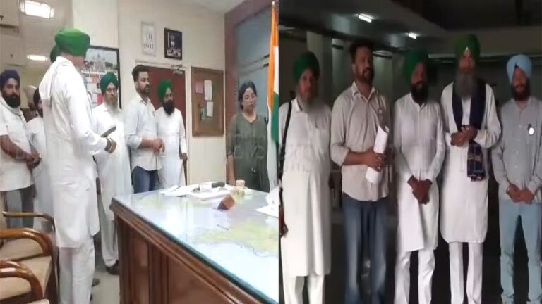 Punjab News : किसानों ने प्रशासन को 2 दिन का दिया अल्टीमेटम, देखें वीडियो